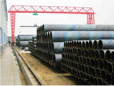 臨沂螺旋管堆放 臨沂螺旋管 螺旋管堆放